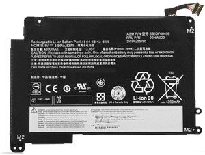 Replacement for LENOVO SB10F46458 Laptop Battery