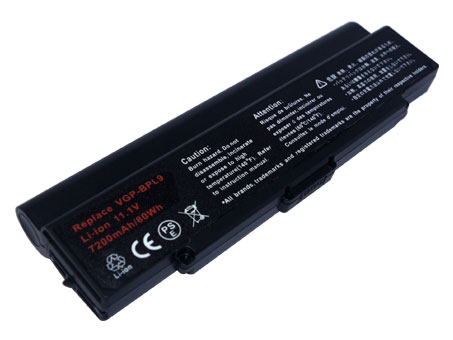 Replacement for SONY VGP-BPL9 Laptop Battery
